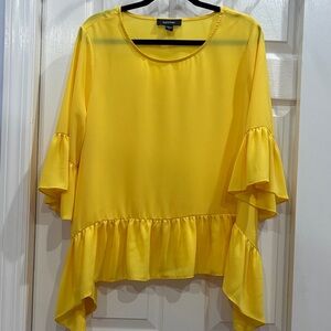 Karen Kane Sunny Ruffle Blouse